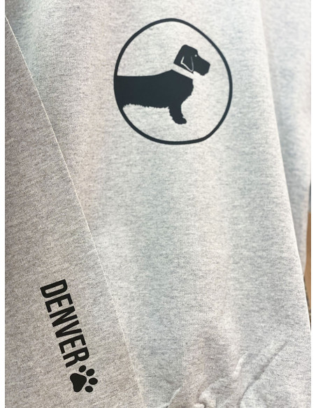 SUDADERA SILUETA PERRO PERSONALIZADA