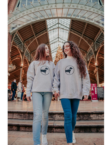 SUDADERA SILUETA PERRO PERSONALIZADA