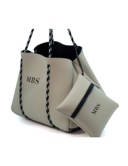 BOLSO NEOPRENO PERSONALIZADO INICIALES