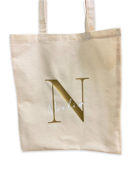 BOLSA PERSONALIZADA INICIAL + NOMBRE