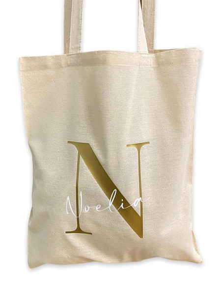 BOLSA PERSONALIZADA INICIAL + NOMBRE