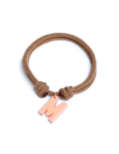 PULSERA INICIAL COLORES