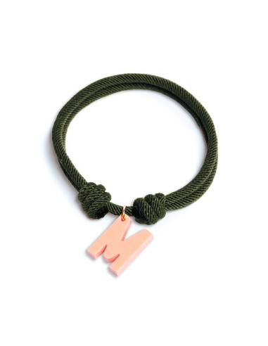 PULSERA INICIAL COLORES