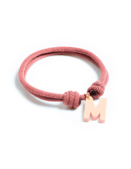 PULSERA INICIAL COLORES