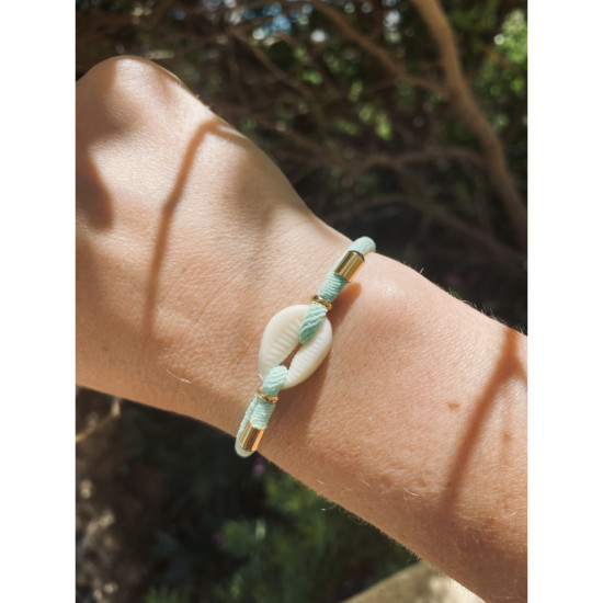 PULSERA CONCHA MINT
