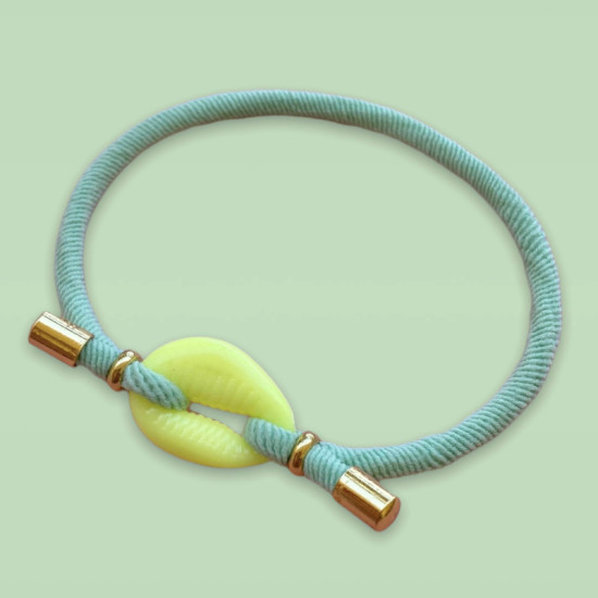 PULSERA CONCHA MINT