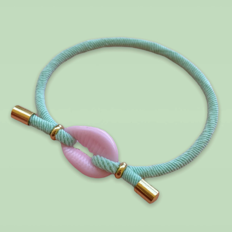 PULSERA CONCHA MINT