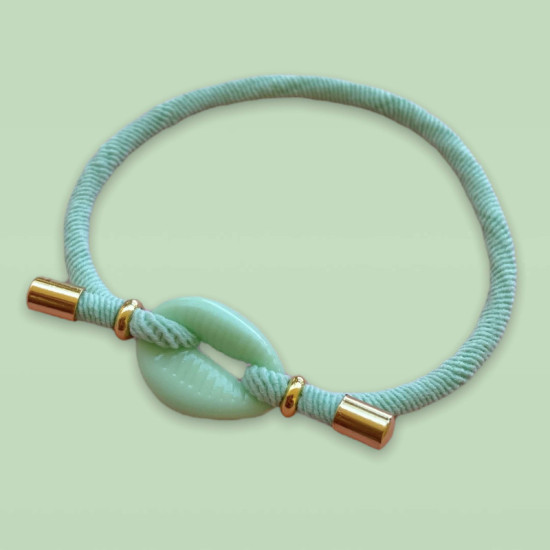 PULSERA CONCHA MINT