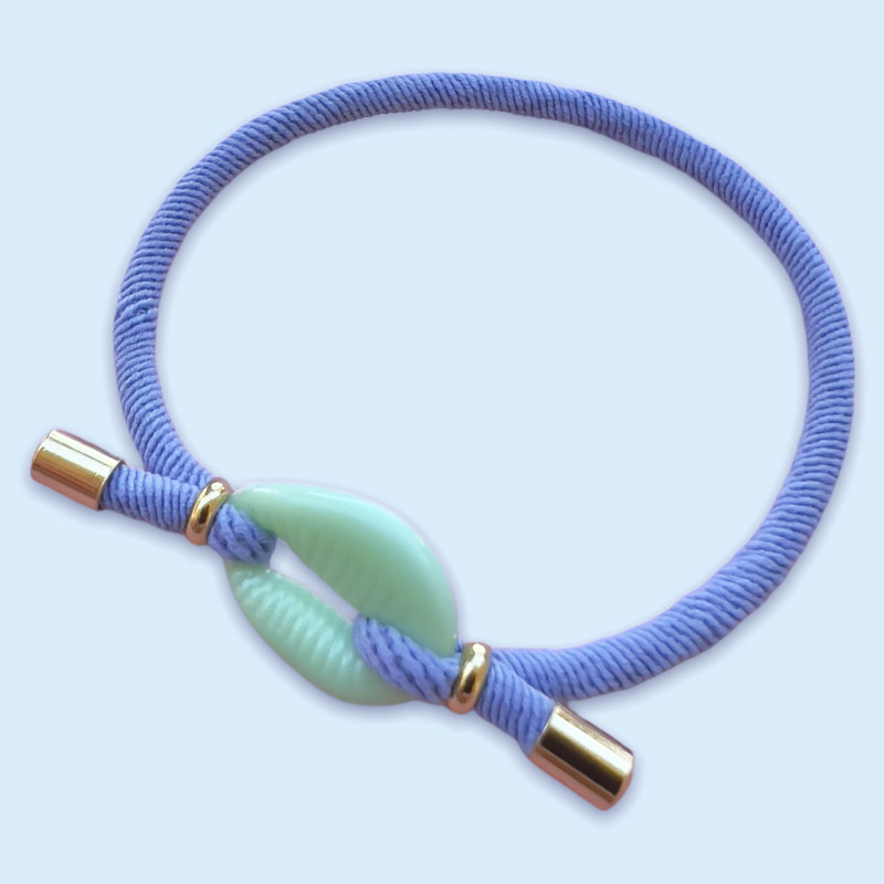 PULSERA CONCHA AZUL