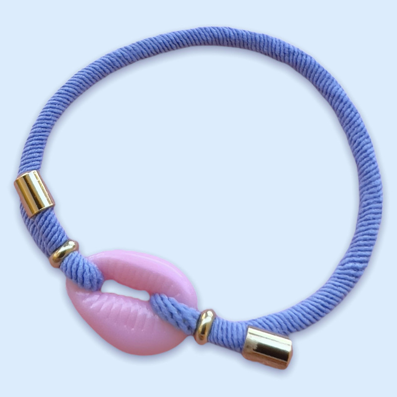 PULSERA CONCHA AZUL
