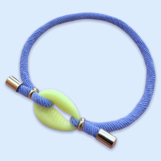 PULSERA CONCHA AZUL