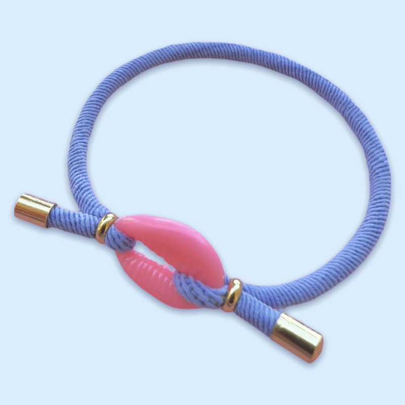 PULSERA CONCHA AZUL