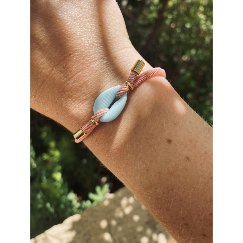 PULSERA CONCHA MAQUILLAJE