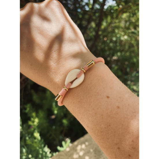 PULSERA CONCHA MAQUILLAJE