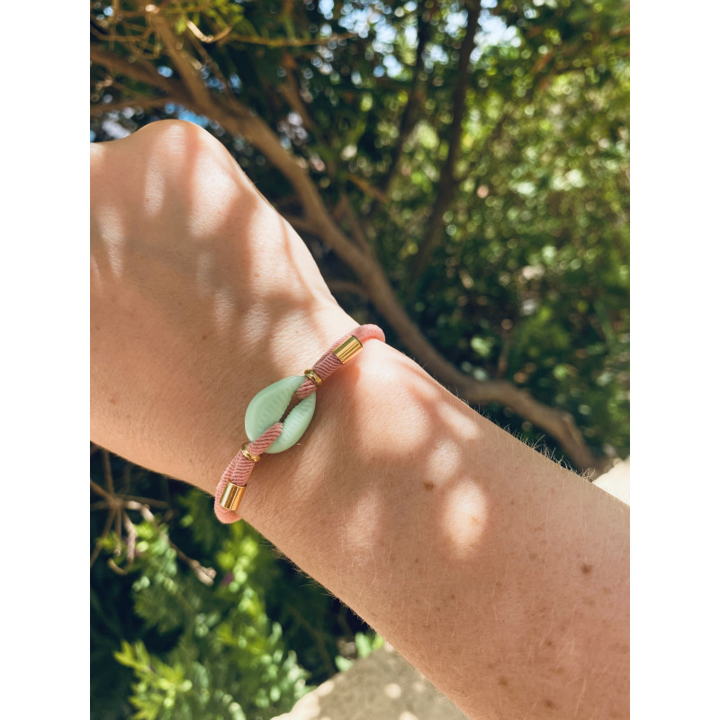 PULSERA CONCHA MAQUILLAJE