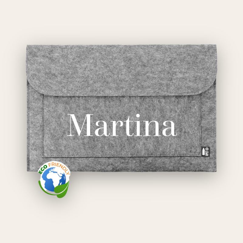 PORTADOCUMENTOS FIELTRO PERSONALIZADO INICIAL
