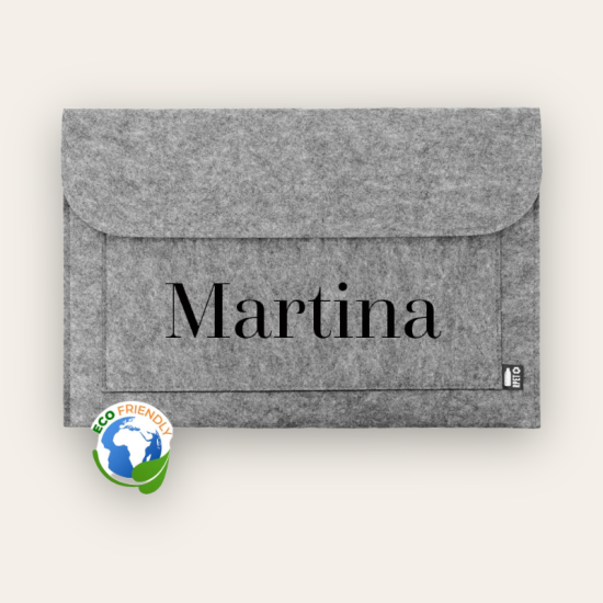 PORTADOCUMENTOS FIELTRO PERSONALIZADO INICIAL