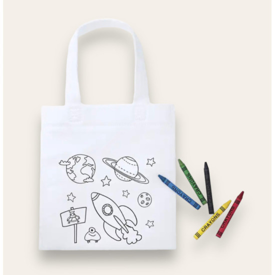 BOLSA PARA COLOREAR + CERAS