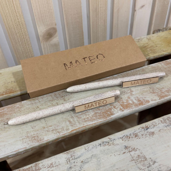 SET PERSONALIZADO DE BOLÍGRAFO Y PORTAMINAS