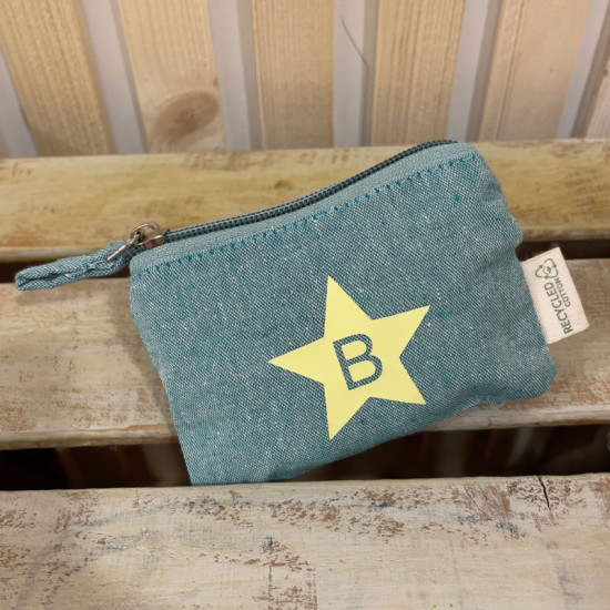 MONEDERO PERSONALIZADO COLORES ALGODÓN RECICLADO