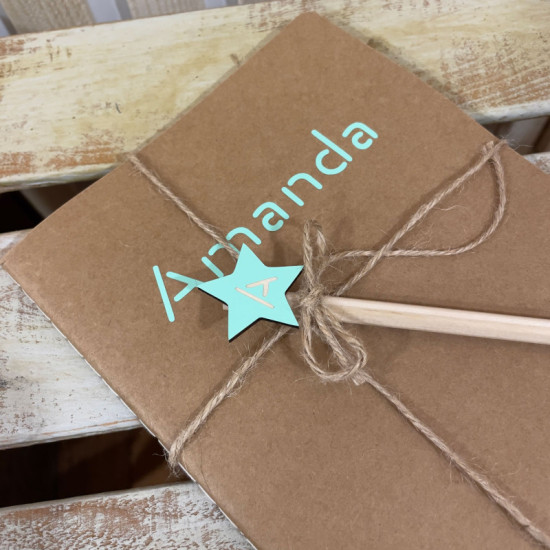 SET LIBRETA Y LÁPIZ PERSONALIZADO