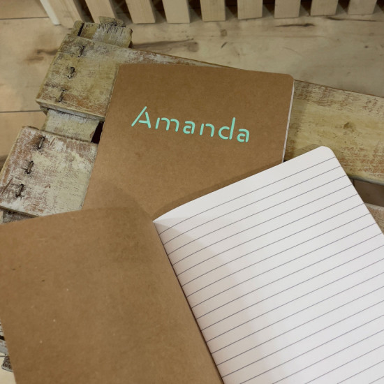 SET LIBRETA Y LÁPIZ PERSONALIZADO