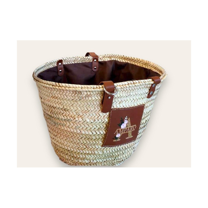 CAPAZO PERSONALIZADO BORDADO EXCLUSIVO SPLIT FLOR