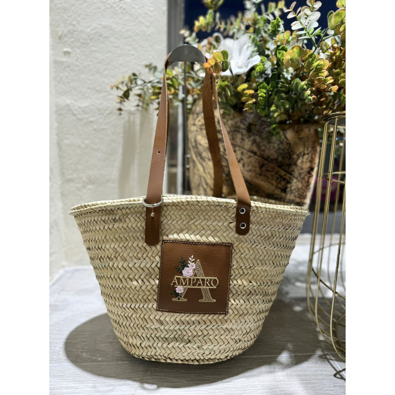 CAPAZO PERSONALIZADO BORDADO EXCLUSIVO SPLIT FLOR