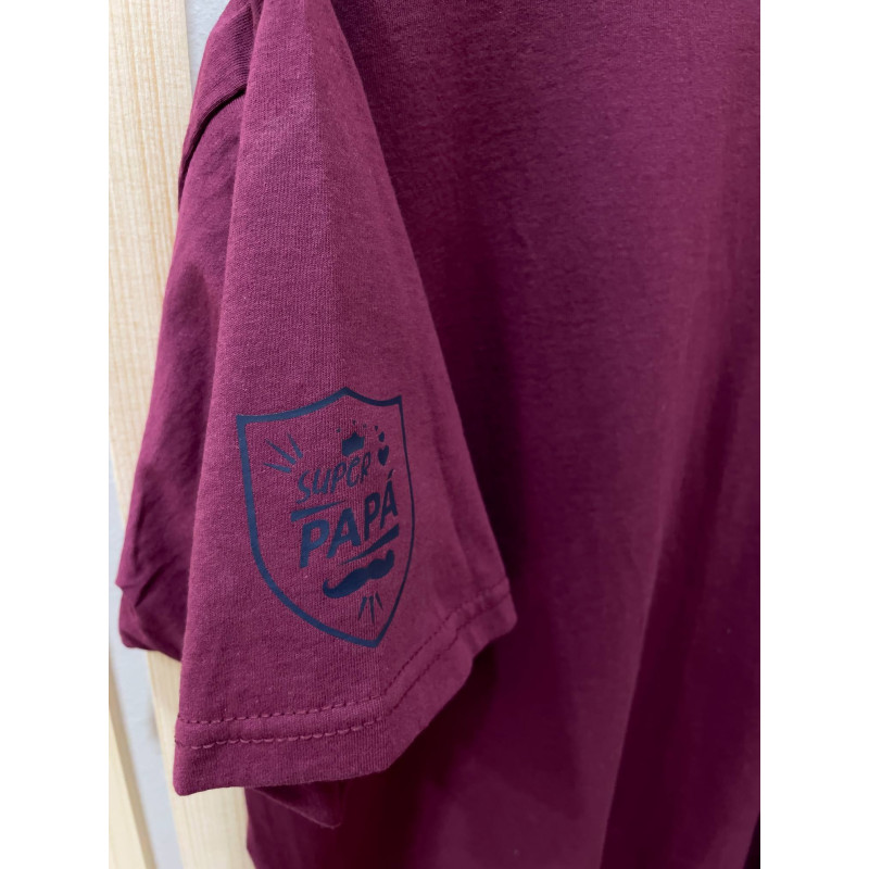 CAMISETA SUPER PAPÁ PERSONALIZADA