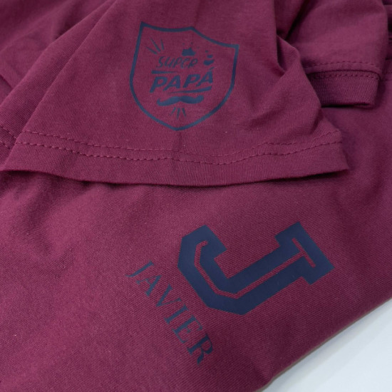 CAMISETA SUPER PAPÁ PERSONALIZADA