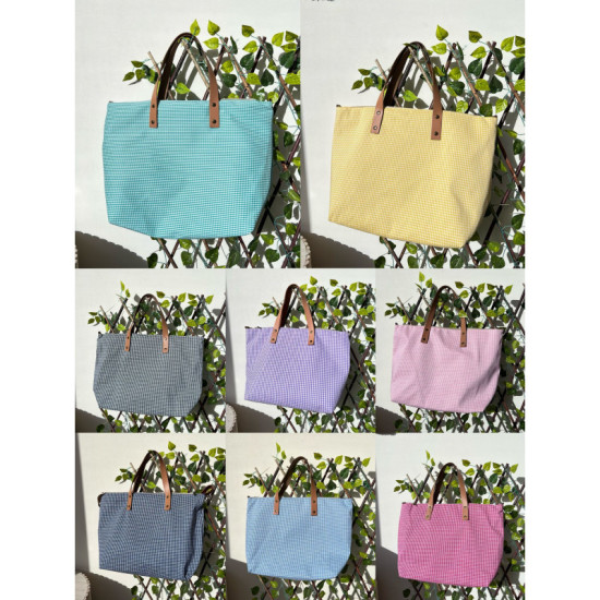 BOLSO SHOPPER PERSONALIZADO VICHY