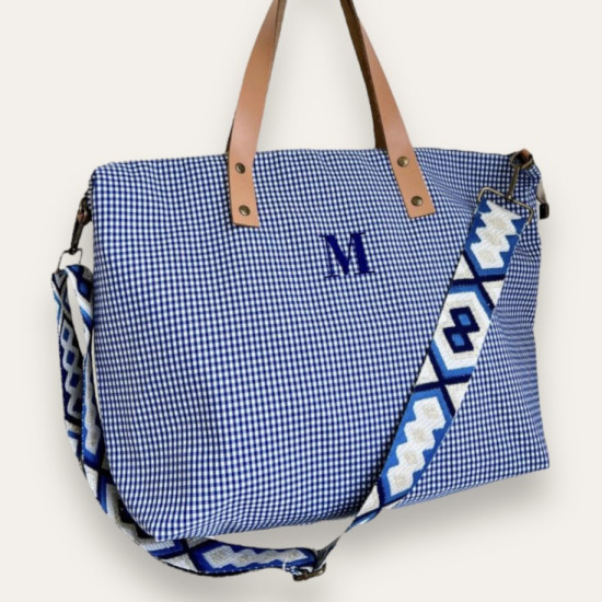 BOLSO SHOPPER PERSONALIZADO VICHY