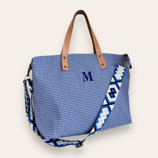 BOLSO SHOPPER PERSONALIZADO VICHY