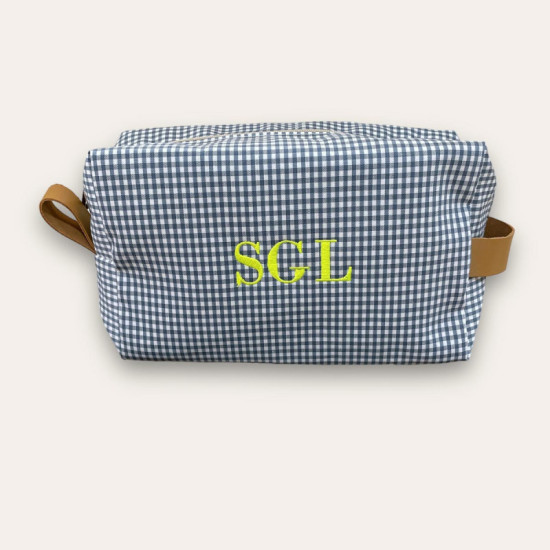 NECESER VICHY PERSONALIZADO BORDADO