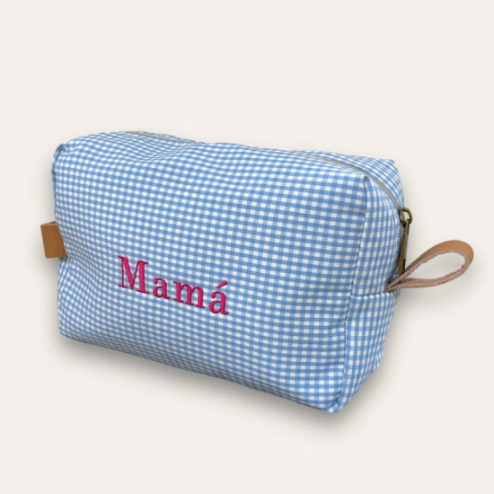 NECESER VICHY PERSONALIZADO BORDADO