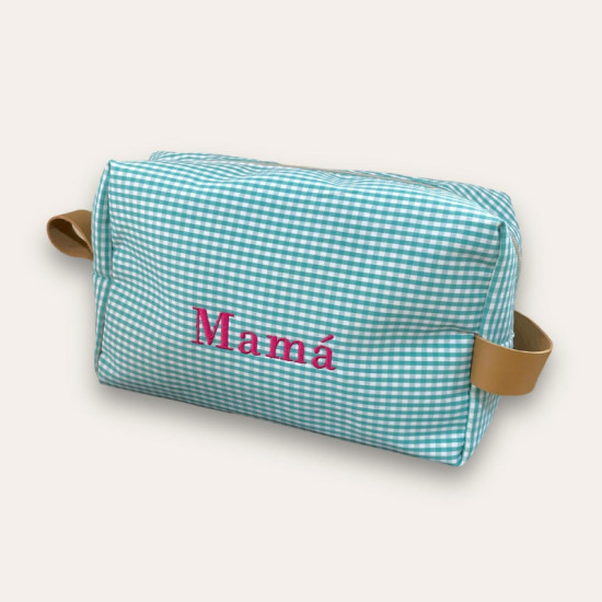 NECESER VICHY PERSONALIZADO BORDADO