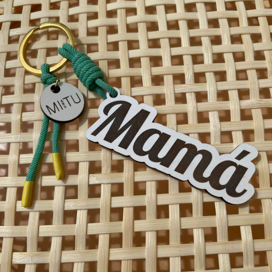 LLAVERO MAMÁ SILUETA
