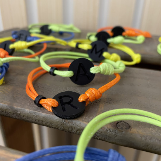 PULSERA INICIAL FLUOR