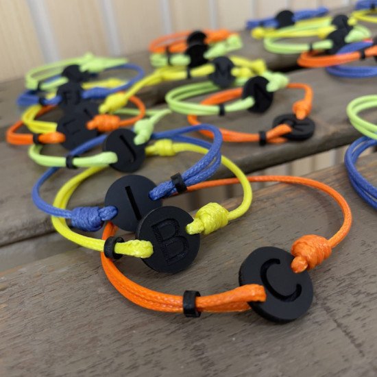 PULSERA INICIAL FLUOR