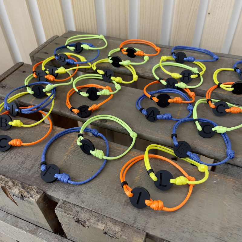 PULSERA INICIAL FLUOR