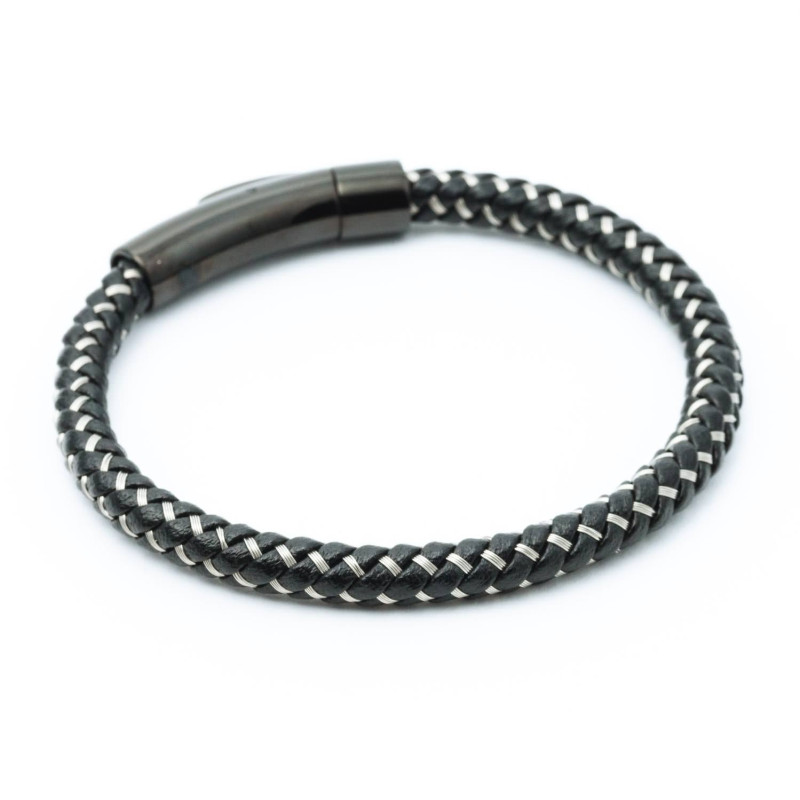 PULSERA MALLA ACERO
