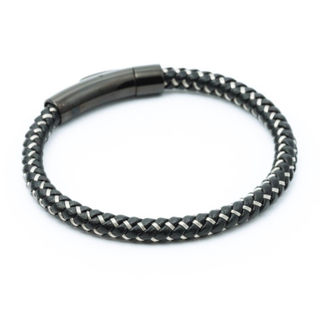 PULSERA MALLA ACERO