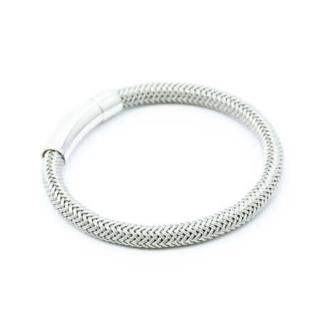 PULSERA MALLA ACERO