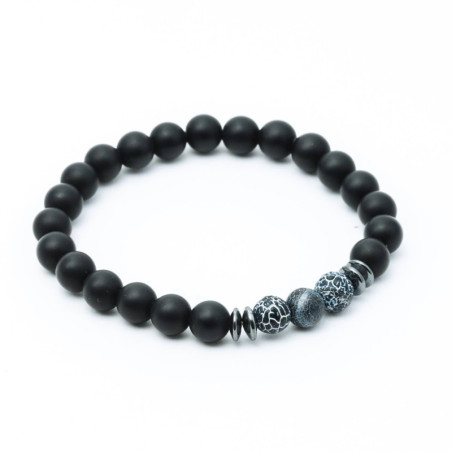 PULSERA PIEDRA NATURAL THOR