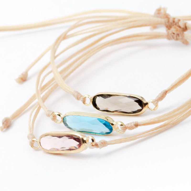 PULSERA CRISTAL FACETADO