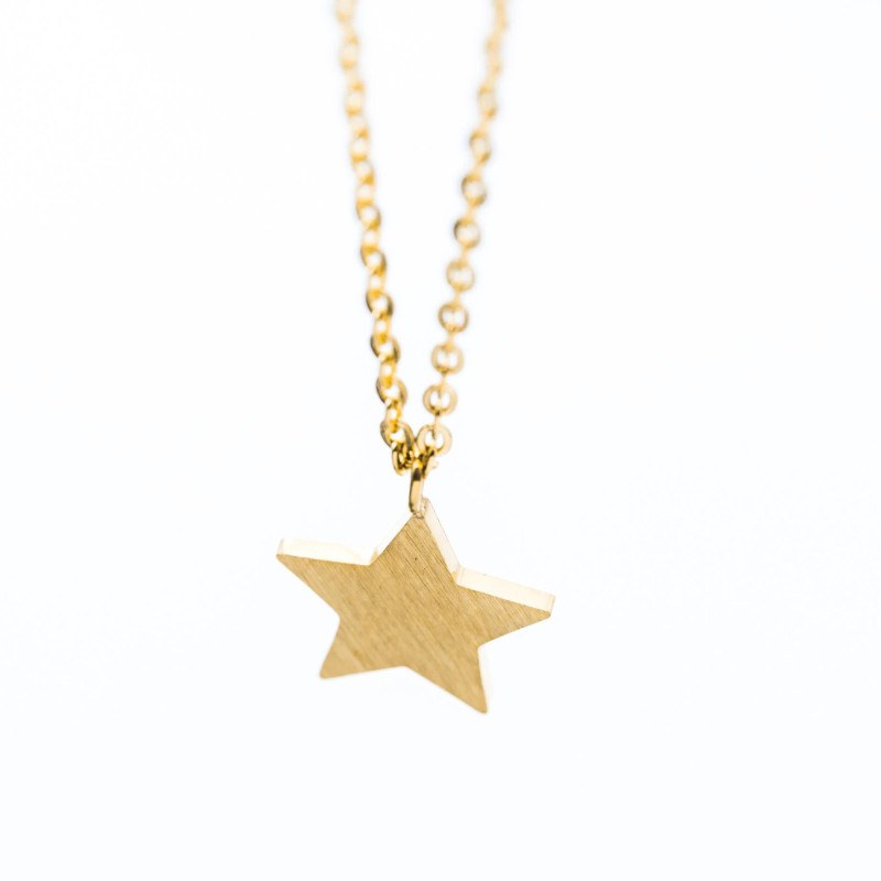 COLGANTE ACERO ESTRELLA