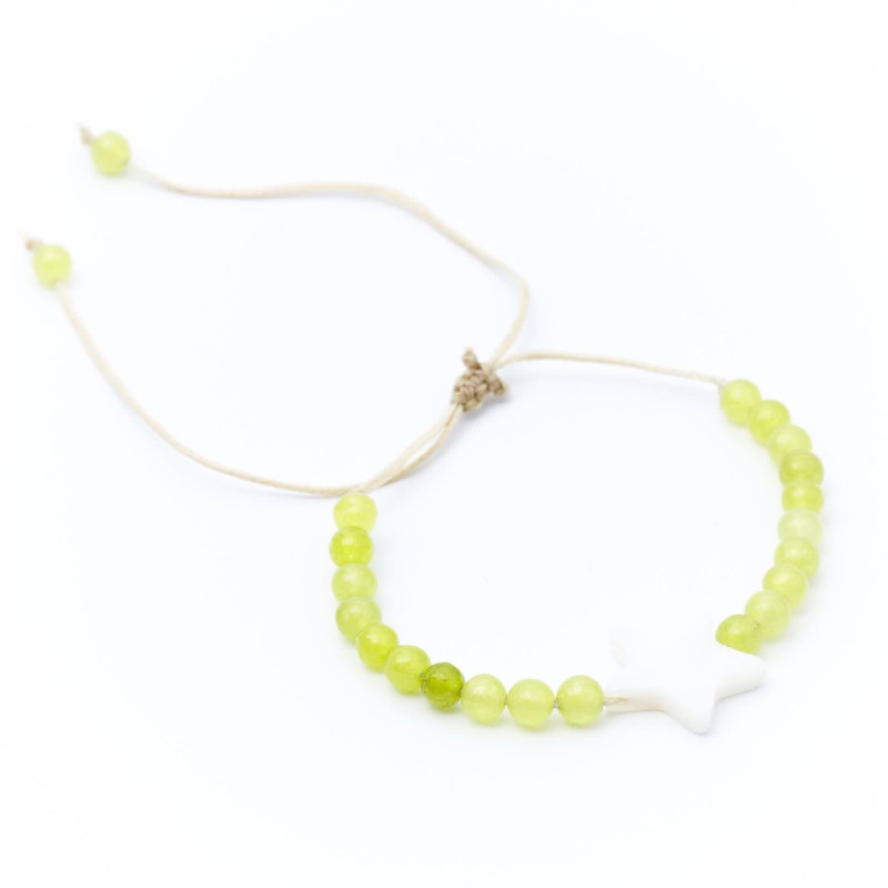 PULSERA ESTRELLA NACAR COLORES