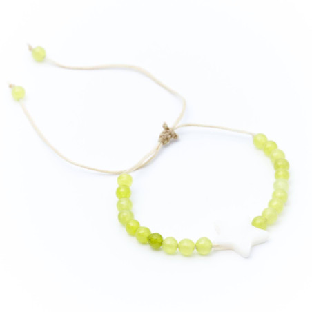 PULSERA ESTRELLA NACAR COLORES