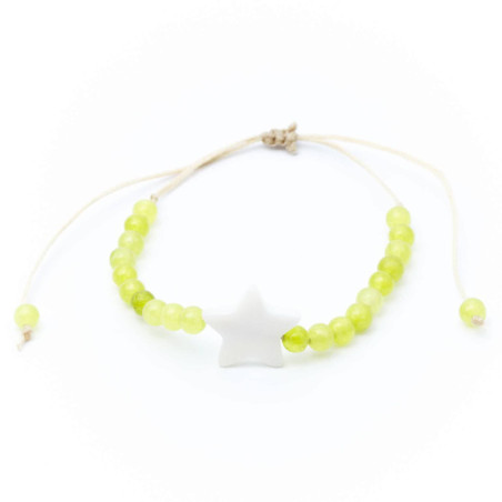 PULSERA ESTRELLA NACAR COLORES