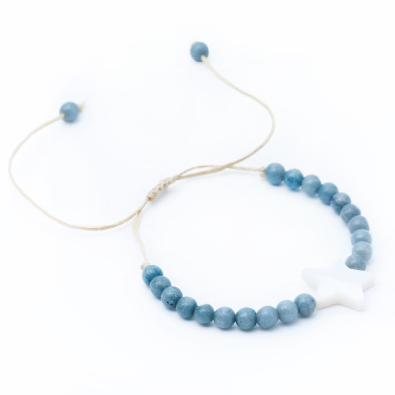 PULSERA ESTRELLA NACAR COLORES